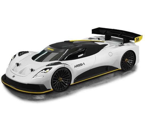 [BDYGT-190AS1] Bittydesign ARES-1 1/10 GT On-Road Body (Clear) (190mm)