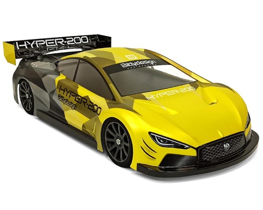[BDYTC-200HYP] Bittydesign HYPER-200 Nitro Touring Car Body (Clear) (200mm)