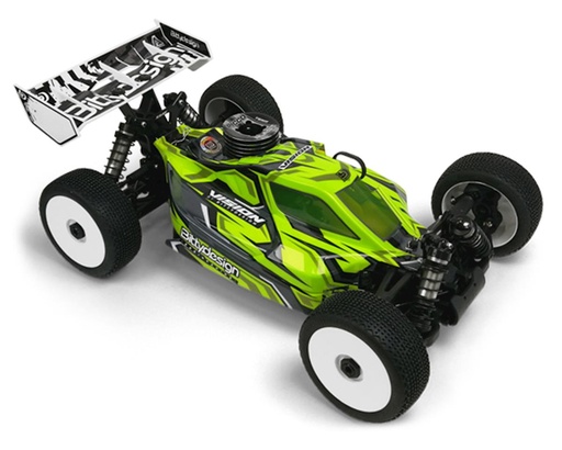 [BDYVIS-XRYXB820] Bittydesign "Vision" XRAY XB8 2020 Pre-Cut 1/8 Buggy Body (Clear)