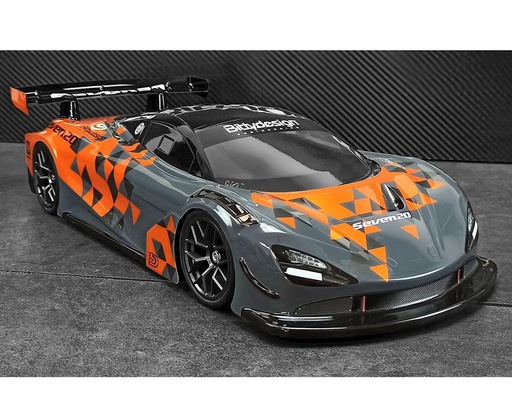 [BDYGT-190S20T] Bittydesign Seven20 1/10 GT Body (Clear) (190mm)