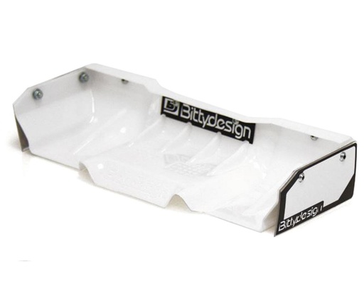 [BDYW8-ZEF-W] Bittydesign "Zefirus" Lexan 1/8 Buggy & Truggy Wing (White)
