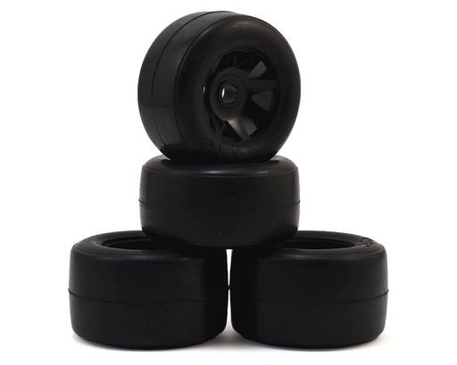 [CLN2314] CRC RT-1 Pre-Mounted GTR Front & Rear Rubber Tires (4)