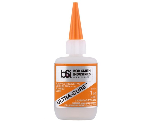[BSI129] Bob Smith Industries ULTRA-CURE Medium CA Tire Glue (1oz)