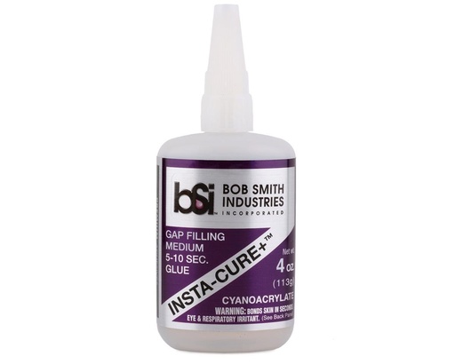 [BSI134] Bob Smith Industries INSTA-CURE+ POCKET Gap-FIlling CA w/Pin in Cap (4oz)
