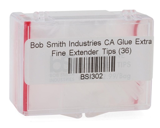 [BSI302] Bob Smith Industries CA Glue Extra Fine Extender Tips (72)
