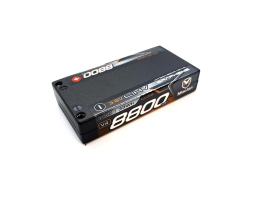 [MCL6033] Maclan HV Graphene V4 1S LiPo ULCG Battery w/4mm Bullets (3.8V/8800mAh)