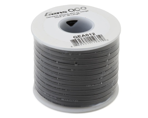 [GEA012] Gens Ace Silicone Wire (12AWG) (Black) (27.9ft.)
