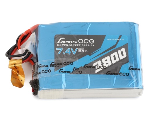 [GEA2S3800TXJS] Gens Ace 2S LiPo Transmitter Battery (7.4V/3800mAh)