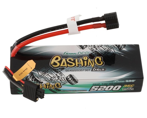 [GEA522S35T3GT] Gens Ace 2S G-Tech Smart "Bashing" LiPo Battery 35C (7.4V/5200mAh)
