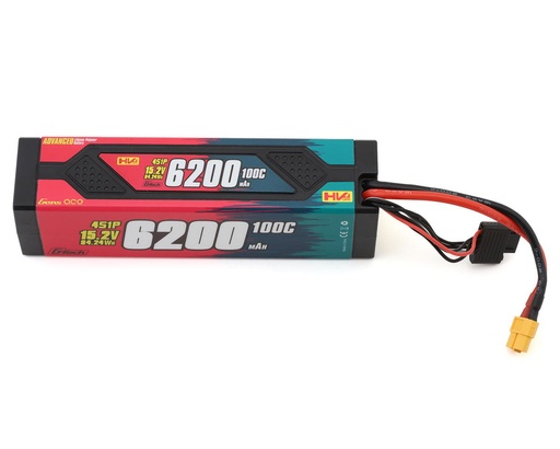 [GEA624S10X6GT] Gens Ace G-Tech Smart 4S LiHV Battery 100C (15.2V/6200mAh) w/XT60 Connector