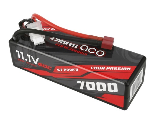 [GEA7K3S60D13] Gens Ace 3s LiPo Battery 60C (11.1V/7000mAh)