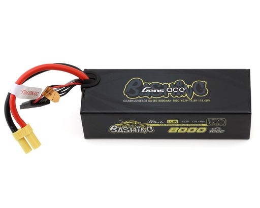 [GEA8K4S10E5GT] Gens Ace G-Tech Smart 4S LiPo Battery 100C (14.8V/8000mAh) w/EC5 Connector