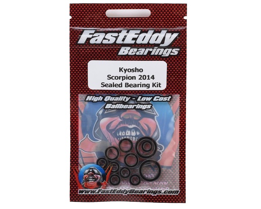 [TFE2156] FastEddy Kyosho Scorpion 2014 Sealed Bearing Kit
