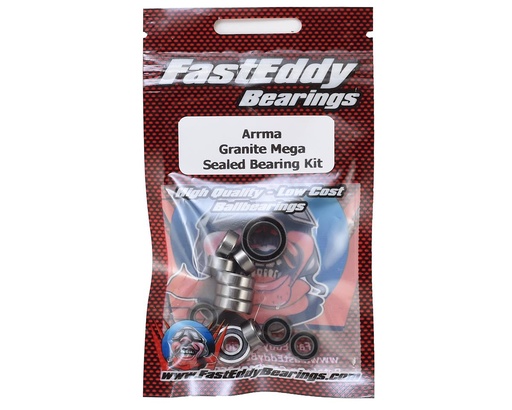 [TFE2455] FastEddy Arrma Granite Mega 2WD Sealed Bearing Kit