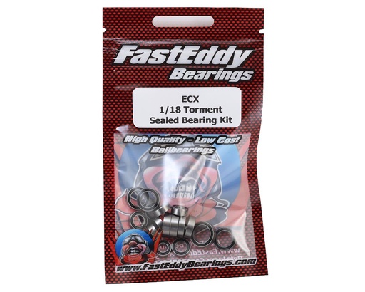 [TFE2530] FastEddy ECX 1/18 Torment Sealed Bearing Kit