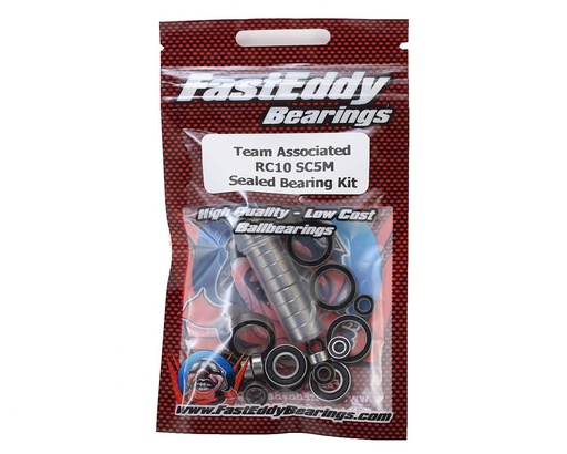[TFE4139] FastEddy Associated RC10 SC5M Sealed Bearing Kit