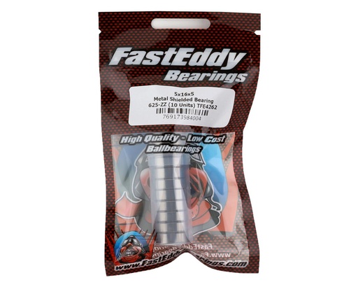 [TFE4262] FastEddy 5x16x5mm Metal Shielded Bearings (10)