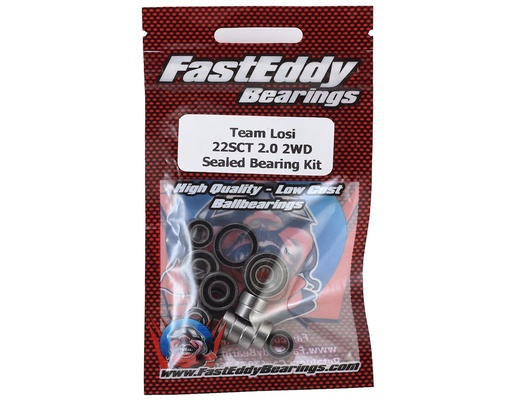 [TFE4536] FastEddy Losi 22SCT 2.0 2WD Sealed Bearing Kit