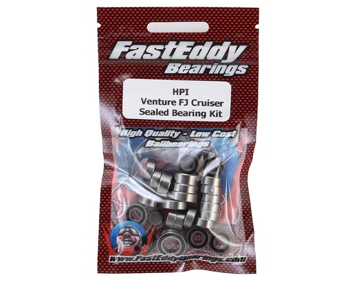 [TFE4538] FastEddy HPI Venture FJ Cruiser Rubber Sealed Bearing Kit