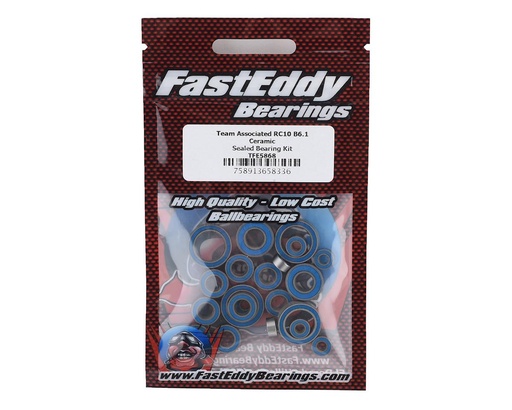 [TFE5868] FastEddy Team Associated RC10 B6.1 Ceramic Sealed Bearing Kit