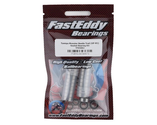[TFE5882] FastEddy Tamiya Monster Beetle Trail Sealed Bearing Kit (GF-01)