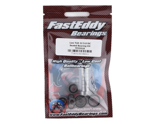 [TFE5918] FastEddy Losi TLR 22 5.0 DC Sealed Bearing Kit