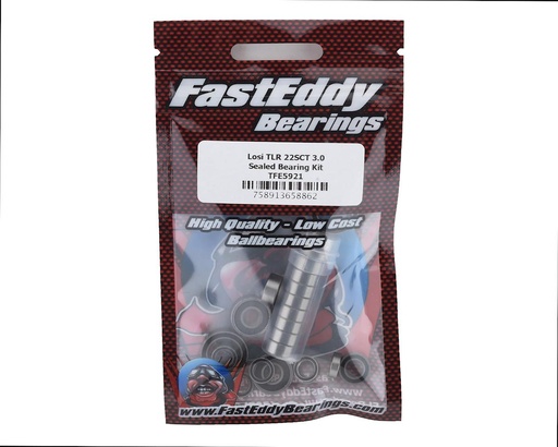 [TFE5921] FastEddy Losi TLR 22SCT 3.0 Sealed Bearing Kit