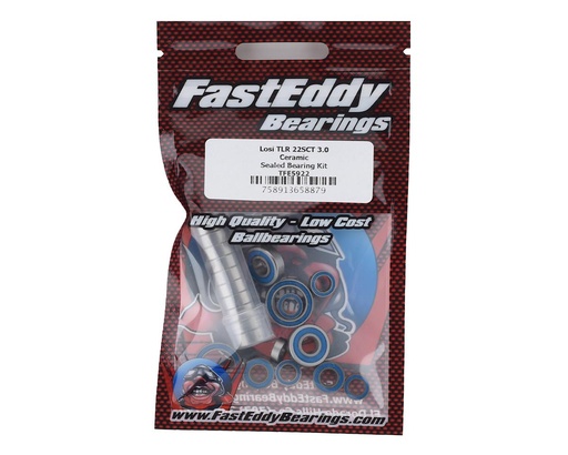 [TFE5922] FastEddy Losi TLR 22SCT 3.0 Ceramic Sealed Bearing Kit