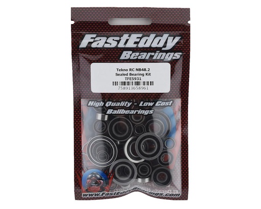 [TFE5931] FastEddy Tekno RC NB48 2.0 Bearing Kit