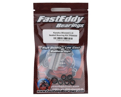 [TFE6030] FastEddy Kyosho Blizzard 2.0 Sealed Bearing Kit