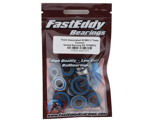 [TFE6072] FastEddy Associated RC8B3.2 Team Ceramic Sealed Bearing Kit
