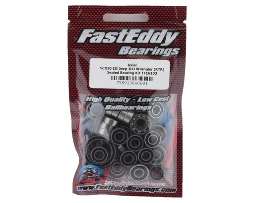 [TFE6103] FastEddy Axial SCX10 III RTR Sealed Bearing Kit (AXI03003)