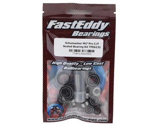 [TFE6131] FastEddy Schumacher Mi7 Pro C/F Sealed Bearing Kit