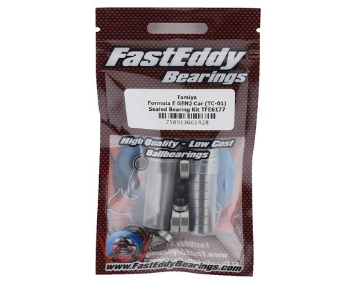 [TFE6177] FastEddy Tamiya Formula E GEN2 Sealed Bearing Kit (TC-01) (TAM58681)