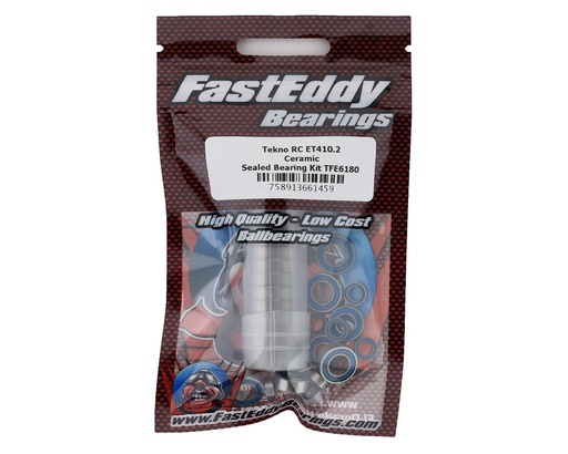 [TFE6180] FastEddy Tekno RC ET410.2 Ceramic Sealed Bearing Kit