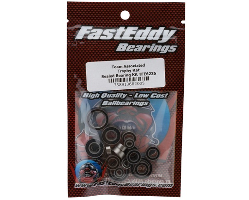 [TFE6235] FastEddy Team Associated Trophy Rat Sealed Bearing Kit