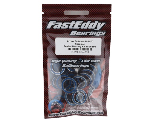 [TFE6260] FastEddy Arrma Outcast 4S BLX Ceramic Sealed Bearing Kit
