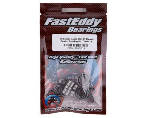 [TFE6638] FastEddy Team Associated RC10T Classic Sealed Bearing Kit