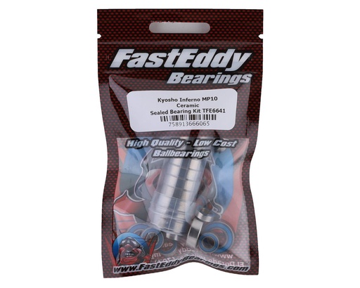 [TFE6641] FastEddy Kyosho Inferno MP10 Ceramic Sealed Bearing Kit