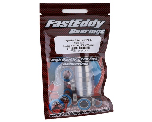 [TFE6643] FastEddy Kyosho Inferno MP10e Ceramic Sealed Bearing Kit