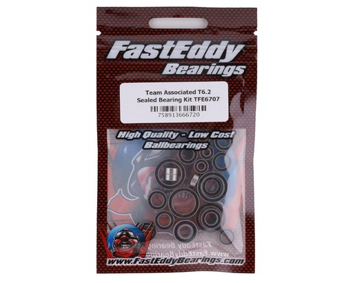 [TFE6707] FastEddy Team Associated T6.2 Sealed Bearing Kit