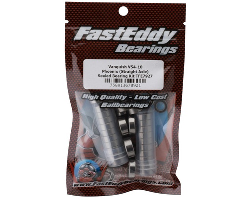 [TFE7927] FastEddy Vanquish VS4-10 Phoenix Straight Axle Sealed Bearing Kit