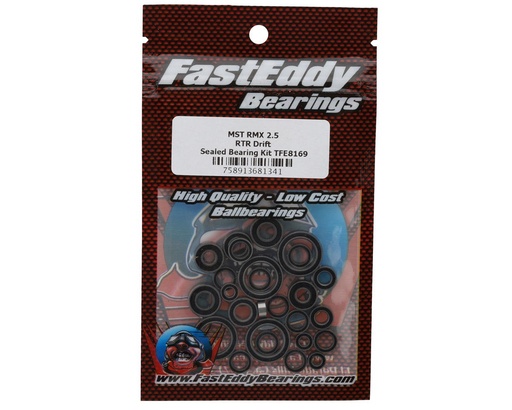 [TFE8169] FastEddy MST RMX 2.5 RTR Drift Sealed Bearing Kit