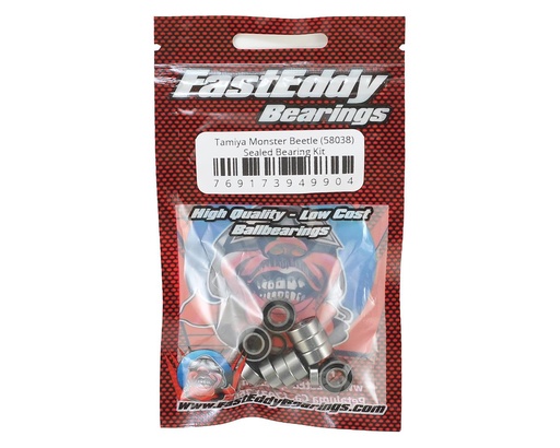 [TFE840] FastEddy Tamiya Monster Beetle Bearing Kit