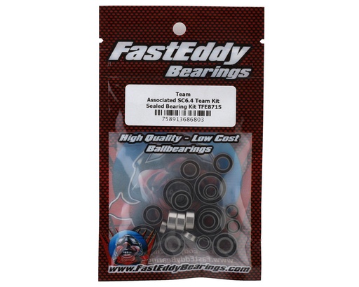 [TFE8715] FastEddy Team Associated SC6.4 Team Kit Bearing Kit