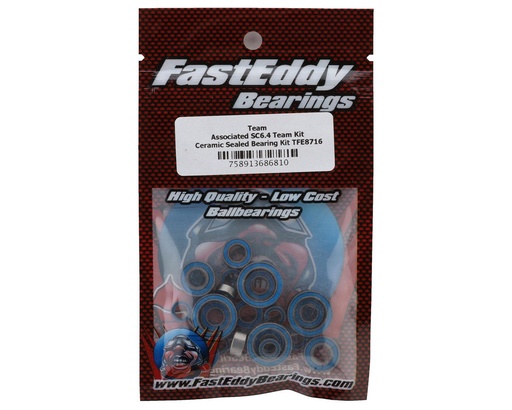 [TFE8716] FastEddy Team Associated SC6.4 Team Kit Ceramic Bearing Kit