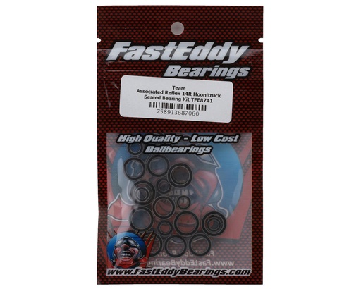 [TFE8741] FastEddy Team Associated Reflex 14R Hoonitruck Bearing Kit