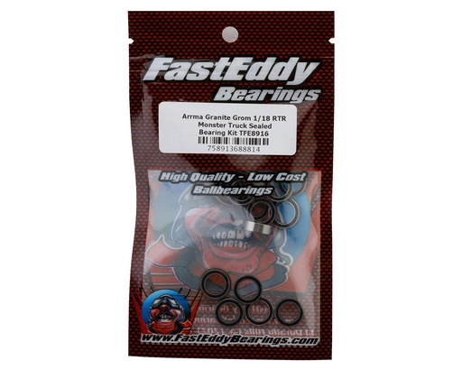 [TFE8916] FastEddy Arrma Granite Grom 1/18 RTR Monster Truck Sealed Bearing Kit