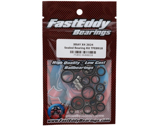 [TFE8918] FastEddy XRAY X4 2024 Sealed Ball Bearing Kit