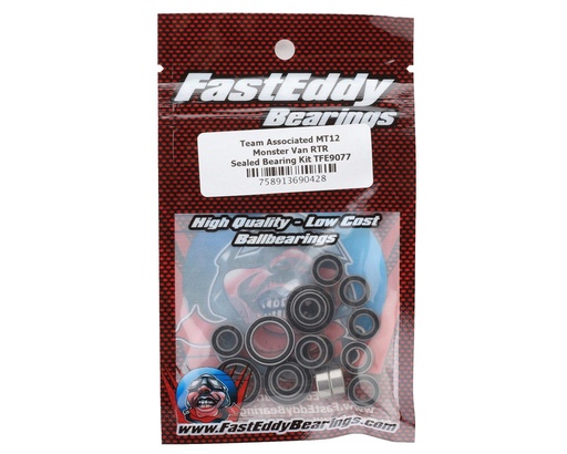 [TFE9077] FastEddy Team Associated MT12 Monster Van RTR Sealed Bearing Kit